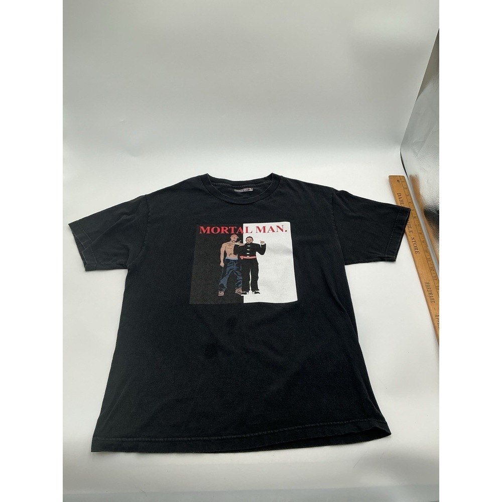 Rare Kendrick Lamar Tribute To Tupac Shakur Mortal Man Tour T Shirt Large I
